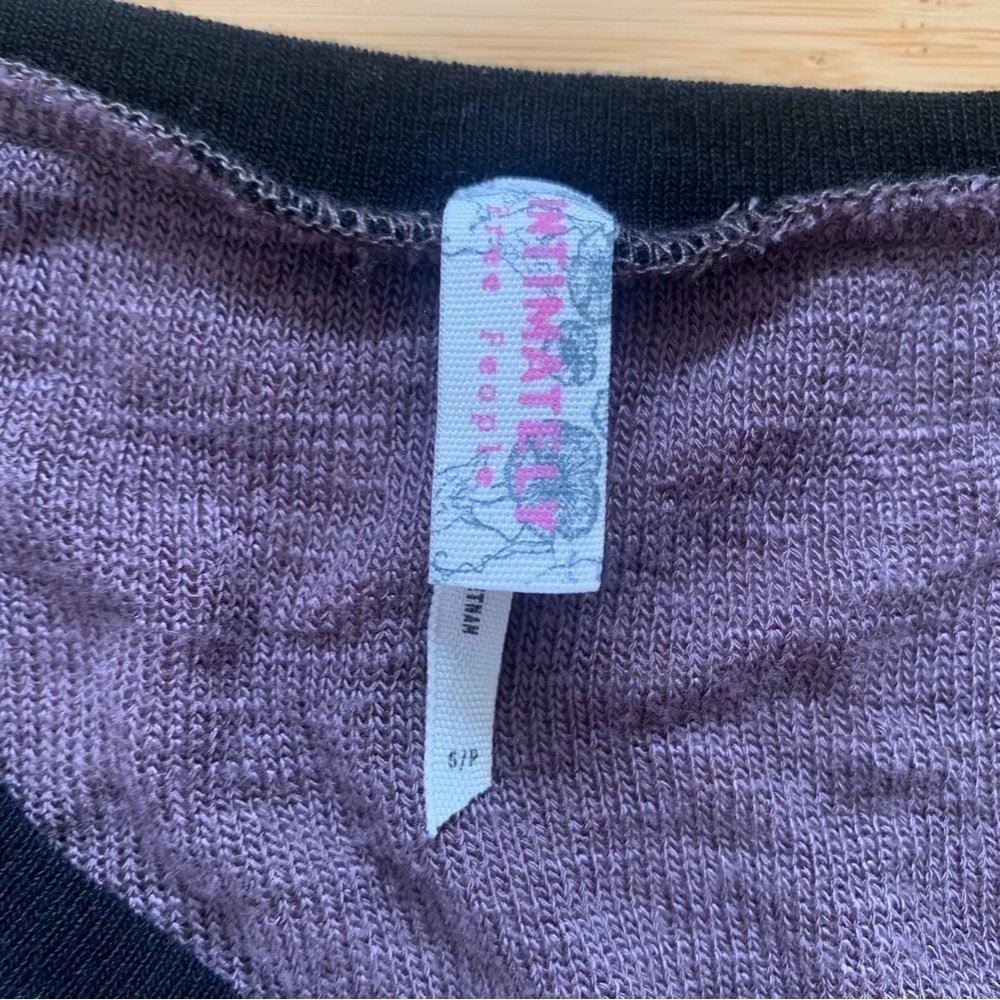 Free People Intimately Weekends Festival Top Sexy Raw Edge Hem y2k Witchy Sz Sm - Picture 4 of 8